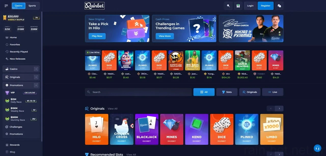 Rainbet Casino Casino